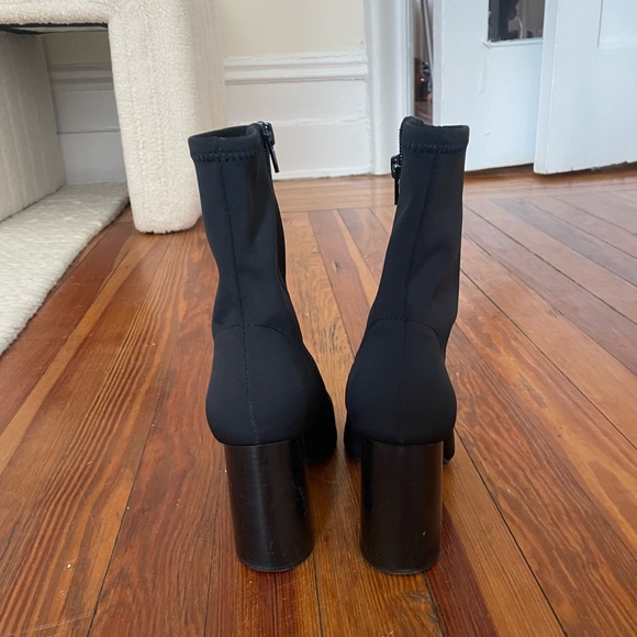 Jeffrey Campbell Black Heeled Boots - Picture 4 of 7